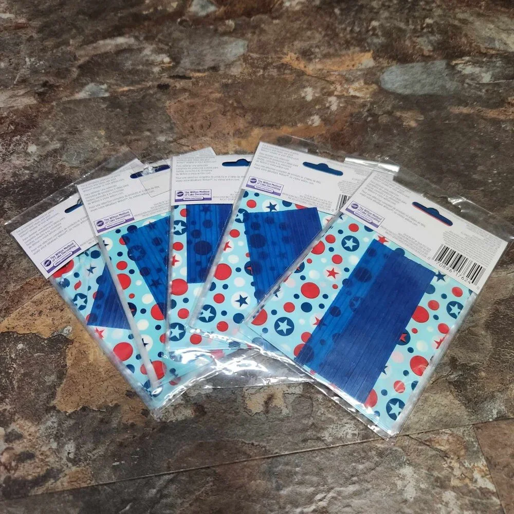 Wilton Treat Bags 20ct - Lot of 5 (100 bags total) - Brand new